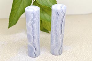 ブルーレースメノウ印材